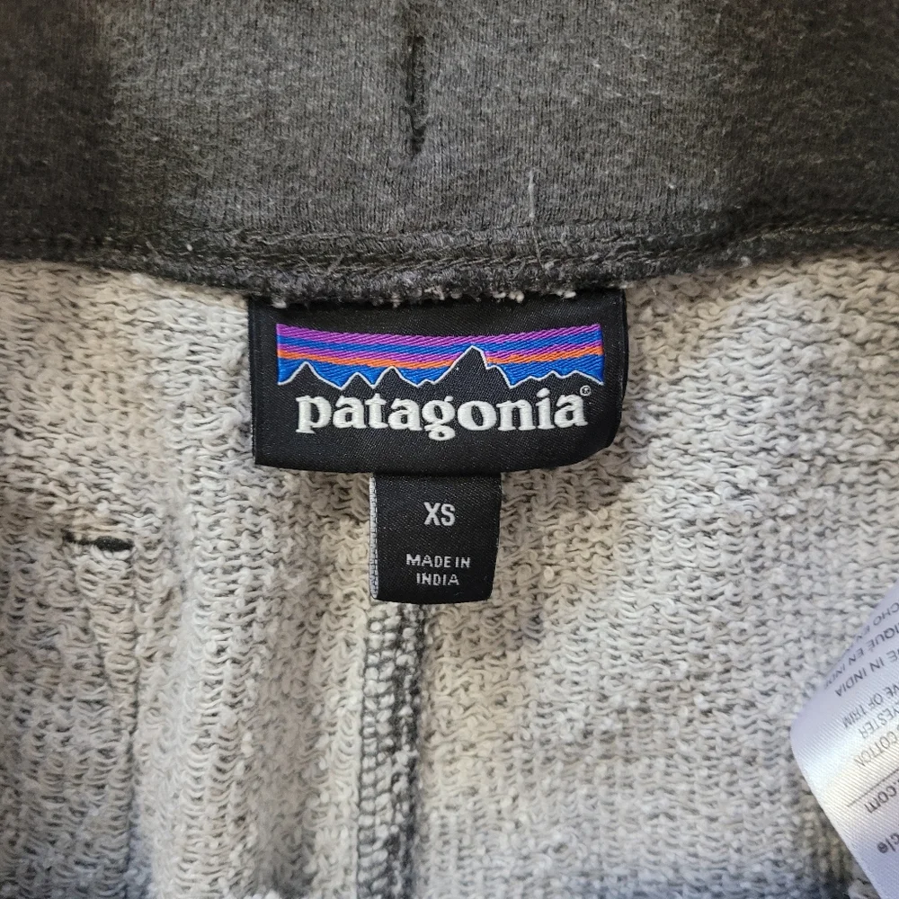 Patagonia Mens Mahnya Fleece Pants XS Forge Gray Jogger Sweatpants‎ Loungewear